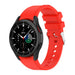 Samsung Galaxy Watch 4 Classic 46mm siliconen bandje (knalrood)