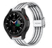 Samsung Galaxy Watch 4 Classic 46mm roestvrij stalen band (zilver/zwart)