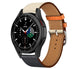 Samsung Galaxy Watch 4 Classic 46mm leren bandje (wit/donkerblauw)