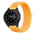 Samsung Galaxy Watch 4 Classic 46mm nylon band (lichtgeel)