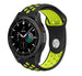 Samsung Galaxy Watch 4 Classic 46mm sport band (zwart/geel)