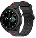 Samsung Galaxy Watch 4 classic 46mm sport gesp band (zwart/rood)