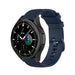 Samsung Galaxy Watch 4 Classic 42mm Premium Silicone Strap (Dark Blue)
