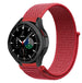 Samsung Galaxy Watch 4 Classic 42mm nylon band (rood) 