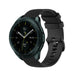 Samsung Galaxy Watch 42mm Luxe Siliconen bandje (zwart)