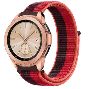 Nylon Strap, on a watch, 3/4 front view