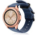 Samsung Galaxy Watch 42mm nylon gesp band (blauw)