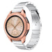 Samsung Galaxy Watch 42mm luxe metalen bandje (zilver)