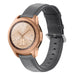 Samsung Galaxy Watch 42mm leren bandje (donkergrijs)