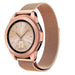 Samsung Galaxy Watch 42mm Milanese band (rosé goud)