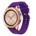 Samsung Galaxy Watch 42mm siliconen bandje (paars)