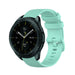 Samsung Galaxy Watch 42mm Luxe Siliconen bandje (aqua)