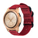 Samsung Galaxy Watch 42mm Nylon Strap with Buckle (Red)