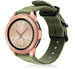 Samsung Galaxy Watch 42mm Nylon Strap with Buckle (Green)