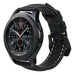 Samsung Gear S3 leren bandje (zwart)