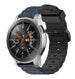 Samsung Galaxy Watch 46mm sport gesp band (zwart/blauw)
