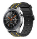 Samsung Galaxy Watch 46mm sport gesp band (zwart/geel)