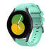 Samsung Galaxy Watch 5 40mm siliconen bandje met gesp (aqua)