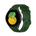 Samsung Galaxy Watch 5 - 40mm luxe siliconen bandje (legergroen)