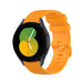 Samsung Galaxy Watch 5 - 40mm luxe siliconen bandje (oranje)