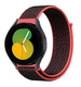 Samsung Galaxy Watch 5 - 40mm nylon band (zwart/koraal)