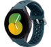 Samsung Galaxy Watch 5 - 40mm siliconen bandje met gaatjes (rock green)
