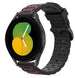 Samsung Galaxy Watch 5 - 40mm sport gesp band (zwart/rood)