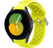 Samsung Galaxy Watch 5 - 40mm siliconen bandje met gaatjes (geel)