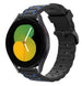 Samsung Galaxy Watch 5 - 40mm sport gesp band (zwart/blauw)