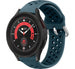 Samsung Galaxy Watch 5 Pro siliconen bandje met gaatjes (rock green)