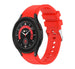 Samsung Galaxy Watch 5 Pro siliconen bandje (knalrood)