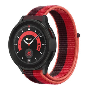 Nylon Strap, on a watch, 3/4 front view