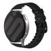 OnePlus Watch Silicone/Leather Strap (Black)
