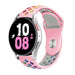 Samsung Galaxy Watch 5 44mm Sport Strap (Pink/Rainbow)