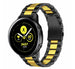 Samsung Galaxy Watch Active stalen band (zwart/goud)