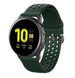 Samsung Galaxy Watch Active siliconen air band (legergroen)