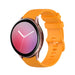 Samsung galaxy watch Active Luxe Siliconen bandje (oranje)