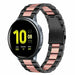 Samsung Galaxy Watch Active Steel Strap (Black/Pink)