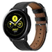 Samsung Galaxy Watch Active modern leren band (zwart)
