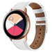 Samsung Galaxy Watch Active modern leren band (wit)