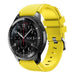 Samsung Gear S3 siliconen bandje (geel)
