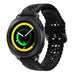 Samsung Gear Sport siliconen bandje met patroon (zwart)