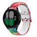 Samsung Galaxy Watch 4 44mm Colorful  Silicone bandje