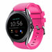 Fossil Gen 5e - 44mm siliconen bandje (knalroze)