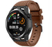 Huawei Watch GT 3 Pro 46mm siliconen bandje (koffiebruin)