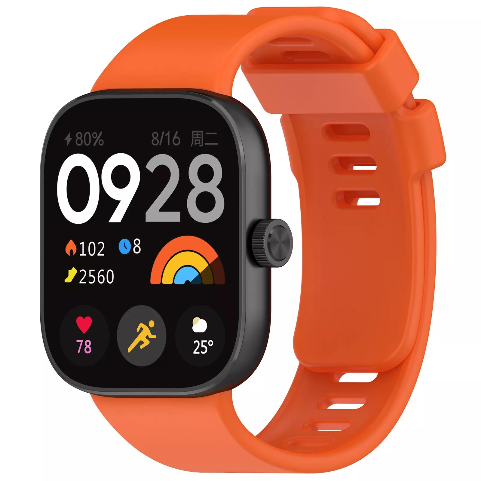Redmi Watch 6 siliconen bandje (oranje)