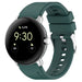 Google Pixel Watch 1/2 siliconen bandje (donkergroen)