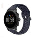 Fossil Gen 5 siliconen bandje met gaatjes (donkerblauw)
