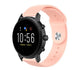 Fossil Gen 4 Explorist (HR) sport band (roze)