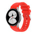 Samsung Galaxy Watch 4 - 40mm siliconen bandje (knalrood)